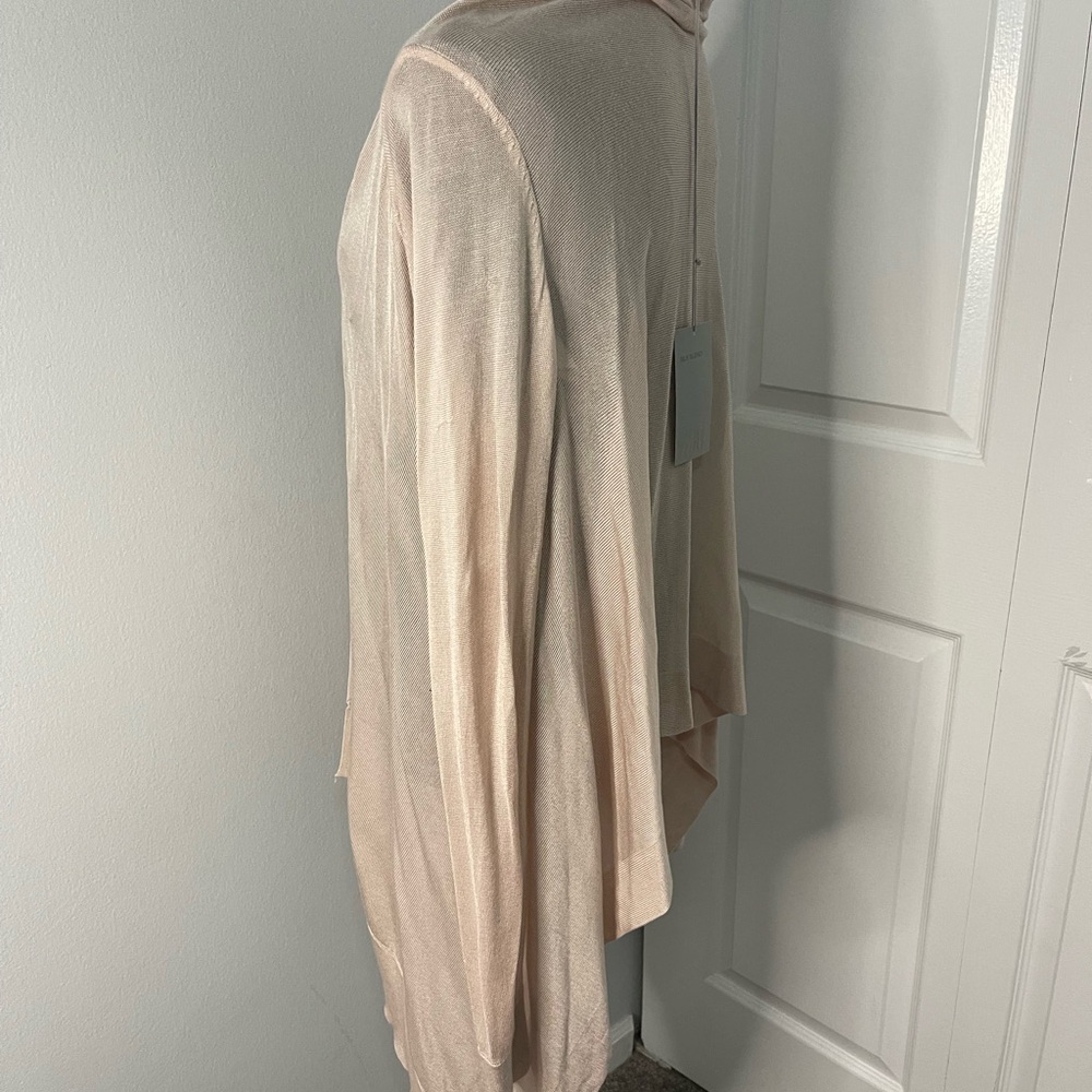 H&M l Silk Blend Open Front Cardigan l Size M/L l NWT l Poshmark - Picture 8 of 10